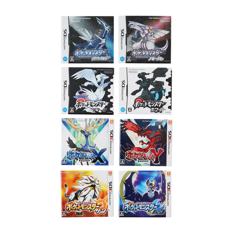 ポケモン』歴代ゲームソフトのパッケージを再現したグッズが登場。39