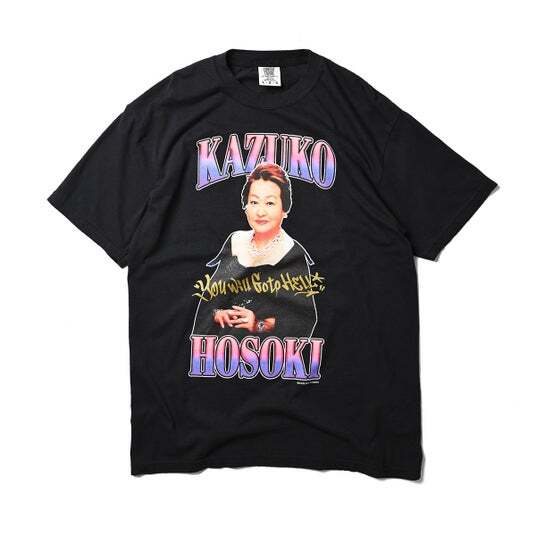 細木数子をフィーチャーしたLEGENDARY RAP TEES COLLECTIONがHOMEGAME