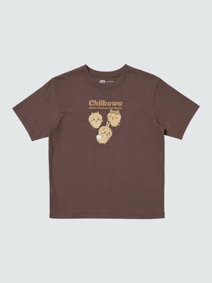 映画ちいかわ 人魚の島のひみつ ユニクロUT WOMEN Tシャツ