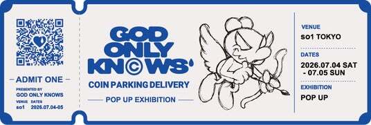 GOD ONLY KNOWS × COIN PARKING DELIVERYコラボレーションコレクション