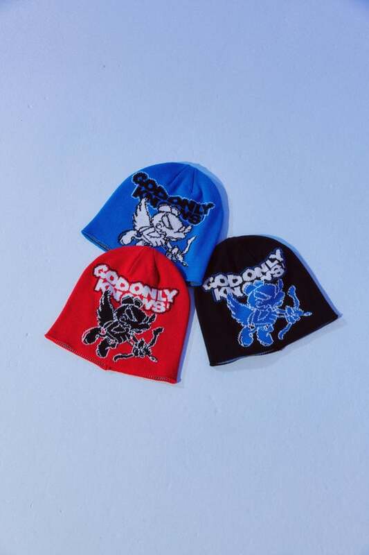 GOD ONLY KNOWS COINPARKING DELIVERY ビーニー GOD ONLY KNOWS × COIN PARKING DELIVERYコラボレーションコレクション