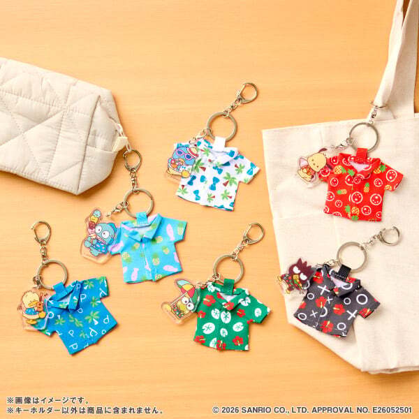 サンリオ「はぴだんぶい」夏グッズがファミマ限定で7月9日発売！日焼け