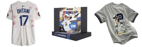 MLB公式直筆サイン入りユニフォームミステリーBOXがMLB SHOPにて7月23