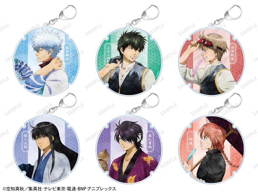 銀魂』POP UP STOREがロフトで8月7日開催！「夏の歩み・水彩風」浴衣姿