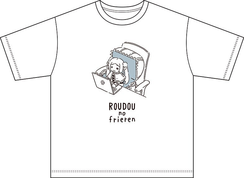 労働のフリーレン」や「雀荘のフリーレン」がTシャツに。SNSで話題と