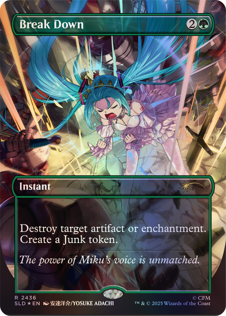 MTG』と「初音ミク」のコラボデッキ「Secret Lair Commander Deck