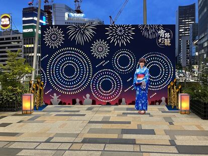 花火ウォール(イメージ)