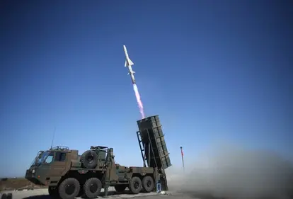 陸上自衛隊の地対艦ミサイル。南鳥島では太平洋側での実射訓練に向けて射撃場を整備中で、来年4月からの運用開始を予定している