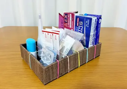 輪ゴムの活用写真(撮影:grapeライフハック編集部)