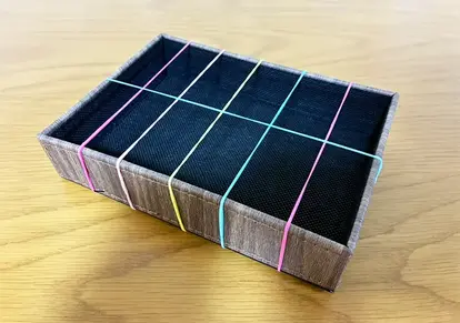 輪ゴムの活用写真(撮影:grapeライフハック編集部)