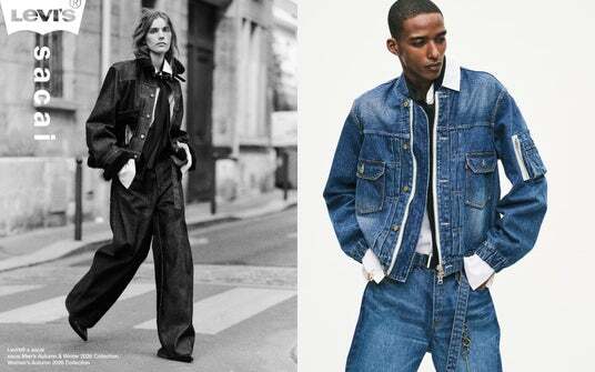 Levi's(R)とsacaiがデニムを再構築したコレクション 第3弾を発表