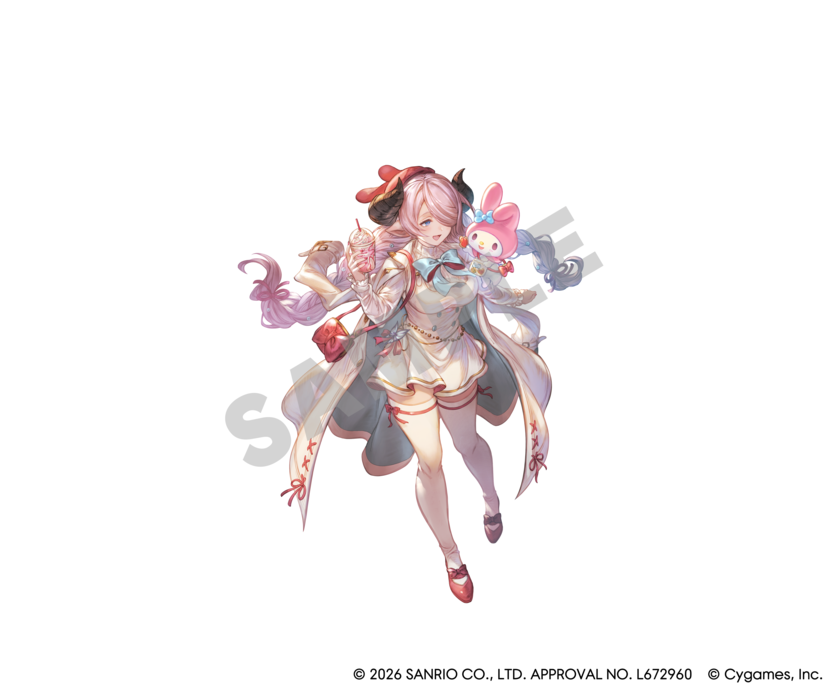 グラブル』サンダルフォンとシナモロールのペアが良すぎる。「サンリオ