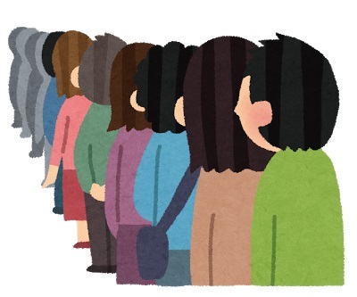 吉野家やミスタードーナツには長蛇の列が