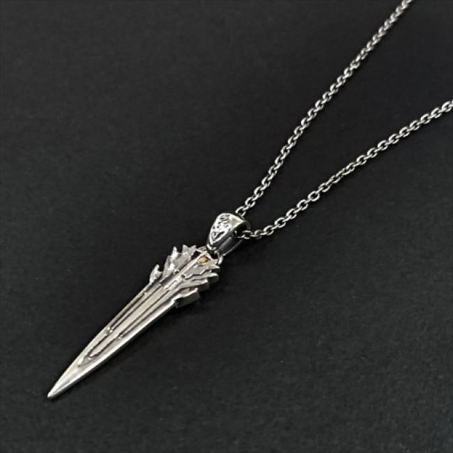 シンフォギアAXZ 暁切歌 イガリマ シルバーネックレス 【公式通販】