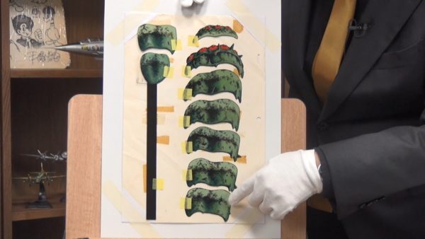 王蟲   セル画 風の谷のナウシカ』の撮影で使われた超貴重な“王蟲のセル画”を