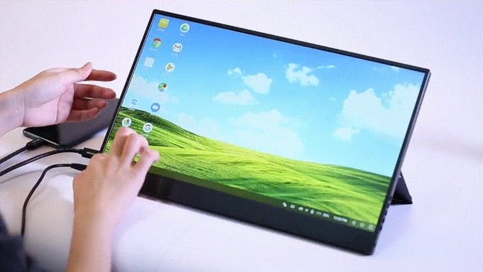 15.6インチで4Kというモバイルディスプレイ『TAIHE Gemini』が