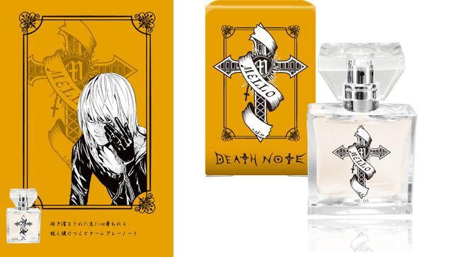 DEATHNOTE』夜神月は新世界の神へ捧げる香り！リューク、L、海砂、ニア、メロのフレグランス予約受付中 | ニコニコニュース