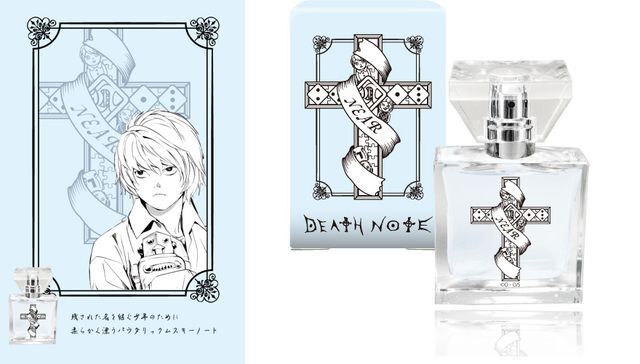 DEATHNOTE』夜神月は新世界の神へ捧げる香り！リューク、L、海砂、ニア、メロのフレグランス予約受付中 | ニコニコニュース