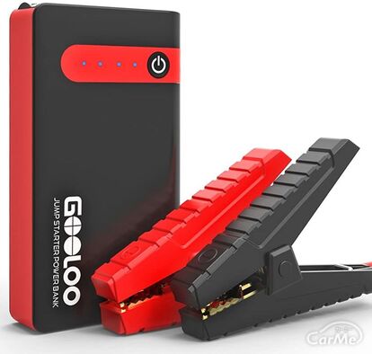 GOOLOO ジャンプスターター 12V車用エンジンスターター 10000mAh ガソリン車 ディーゼル車 多車種対応