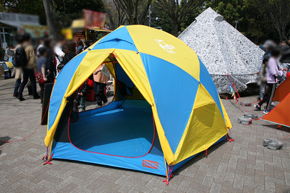 ファミリーでキャンプする時のテントを選ぶポイント