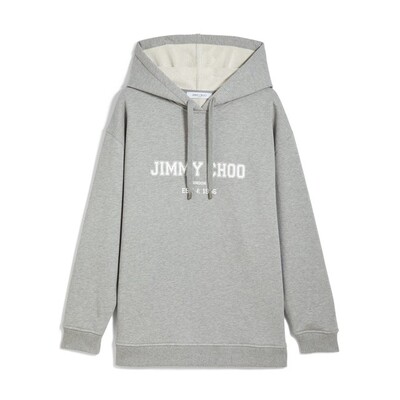 GREY MELANGE WHITE