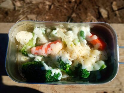 野菜のチーズ蒸し