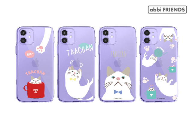 ５．abbifriends ターチャン クリアケース