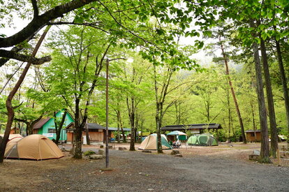 クオーレふれあいの里キャンプ場（岐阜県）