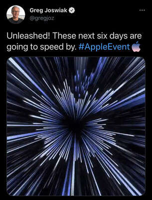 Apple 日本時間10月19日午前2時にスペシャルイベント Unleashed 予告 M1xマシン 16インチm ニコニコニュース