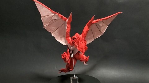 リオレウス ラージャンetc モンスターハンター シリーズに登場するモンスターを折り紙で折ってみた ニコニコニュース