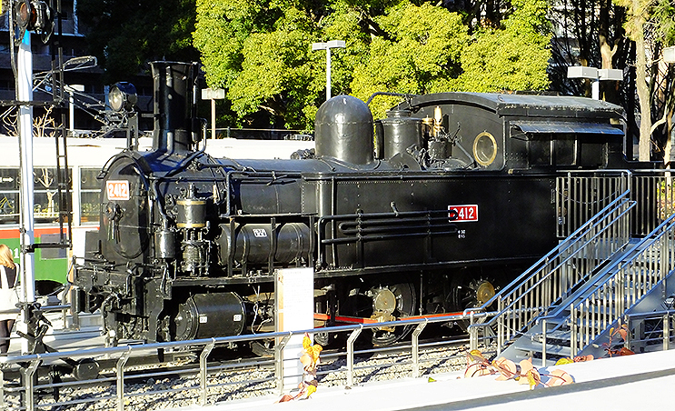 名古屋市科学館にいた国鉄2100形蒸気機関車 B6型2412 はどこいった