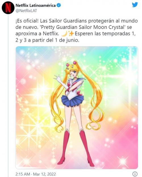 Netflixがラテンアメリカで 美少女戦士セーラームーンcrystal を配信開始へ ニコニコニュース