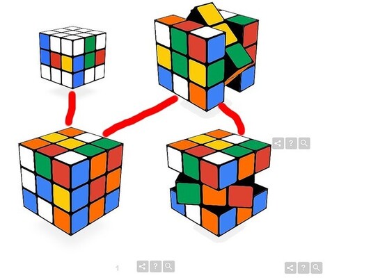 実際にプレイできる Googleロゴがルービック キューブ40周年を記念したロゴに ニコニコニュース 実際にプレイできる Googleロゴがルービック キューブ40周年を記念したロゴに ニコニコニュース