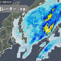 関東　予想より早く雨が降りだす　午後は本降り　東京都心もザーザー降り