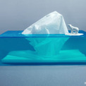氷山をイメージした「ティッシュケース」　そのキュートすぎるデザインに衝撃走る