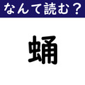 【なんて読む？】今日の難読漢字「蛹」