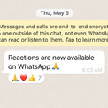 WhatsApp、グループチャット上限が256人から512人に、送信ファイル容量が100MBから2GBに