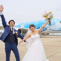 ANA巨大機「A380」、まさかの「1機まるごと結婚写真撮影場」に 当日の様子が激映えだった！