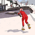 「ローラースケートで滑りながら銃を撃ち合う未来の残酷スポーツ」描くゲーム『ローラードローム』発表。8月16日にPS4、PS5、PCでリリースへ