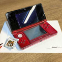 子どもの頃に遊んだ「ニンテンドー3DS」を再現した色鉛筆画に驚きと感動の声　傷までリアルに描き出す画力に「鳥肌立った」「涙出そうになりました」