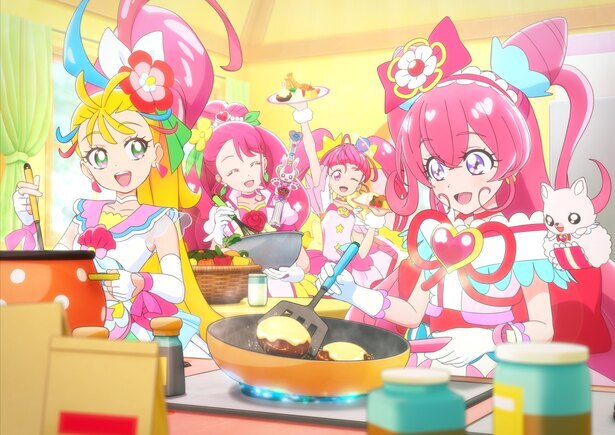 4世代のプリキュアがコラボ 映画 デリシャスパーティ プリキュア で わたしだけのお子さまランチ 同時上映 ニコニコニュース