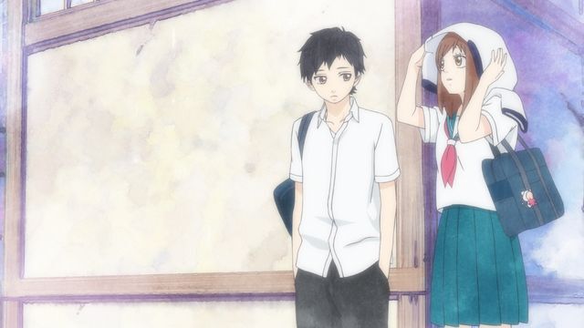 カメラがくるくる回り落葉がざーっと舞い上がり そこに歌が アニメ アオハライド 1話レビュー ニコニコニュース カメラがくるくる回り落葉がざーっと舞い上がり そこに歌が アニメ アオハライド 1話レビュー ニコニコニュース