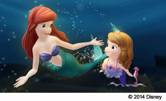 ディズニーアニメ アリエルも登場 ちいさなプリンセス ソフィア にんぎょの ともだち 3つの魅力 ニコニコニュース
