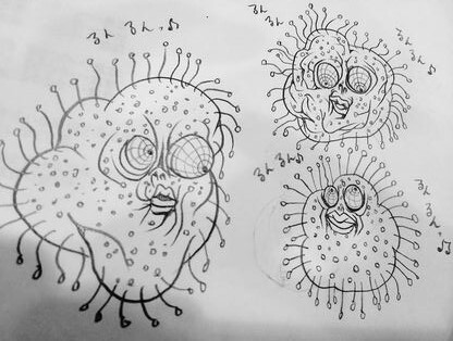 ホルモンのマキシマムザ亮君が描いた かびるんるんの絵 が怖すぎると話題 ニコニコニュース ホルモンのマキシマムザ亮君が描いた かびるんるんの絵 が怖すぎると話題 ニコニコニュース