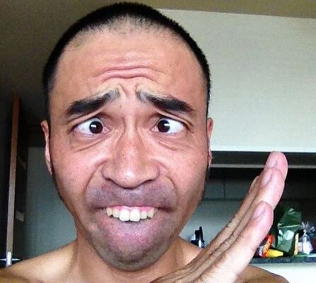 ペナルティ ワッキーの 坊主頭の変顔 写真にファン爆笑 ニコニコニュース ペナルティ ワッキーの 坊主頭の変顔 写真にファン爆笑 ニコニコニュース