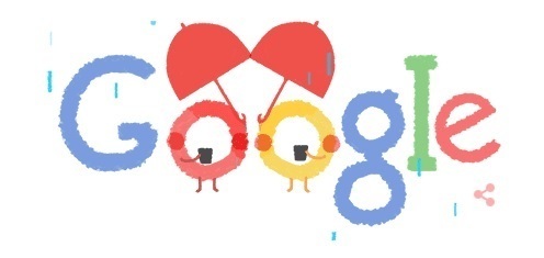丸いキャラクターが可愛い Googleロゴがバレンタインデーに合わせたイラストに ニコニコニュース 丸いキャラクターが可愛い Googleロゴがバレンタインデーに合わせたイラストに ニコニコニュース