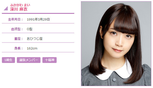 乃木坂46 深川麻衣がマニアックすぎる雑誌の表紙に ネット上で話題に ニコニコニュース