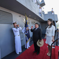 「毎年２隻ずつ建造せよ」金正恩氏、復旧した駆逐艦の進水式に出席(New!!)
