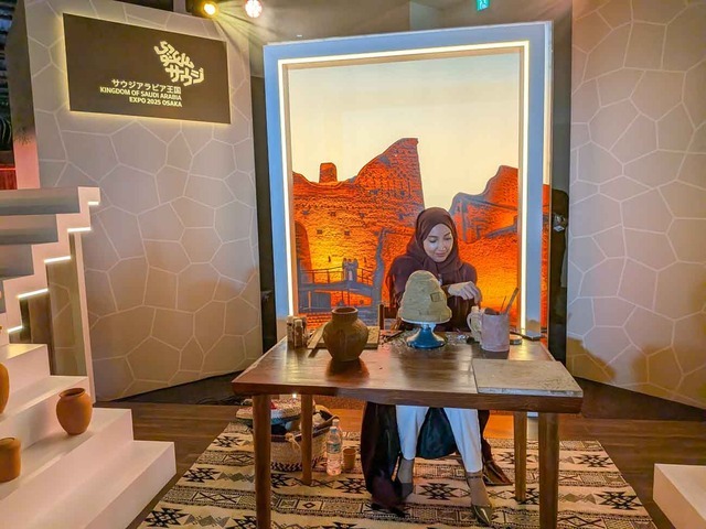 大阪万博　サウジアラビア　ドラえもん　アラビアの驚異 大阪・関西万博 「Wonders of Arabia（アラビアの驚異）」にて