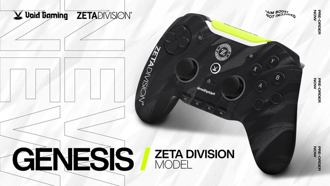 ⬜︎Gc左1002 未使用　KONAMI WAROXOA シャゴホッド Void Gaming × ZETA DIVISION コラボコントローラー先行予約開始
